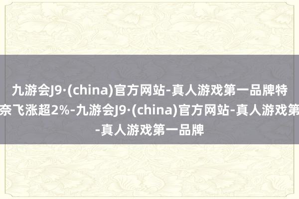 九游会J9·(china)官方网站-真人游戏第一品牌特斯拉、奈飞涨超2%-九游会J9·(china)官方网站-真人游戏第一品牌